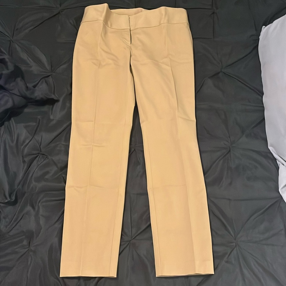 Alfani Pants, Women's Mid-Rise Skinny Pants, Regular, Long & Short Lengths, Tan